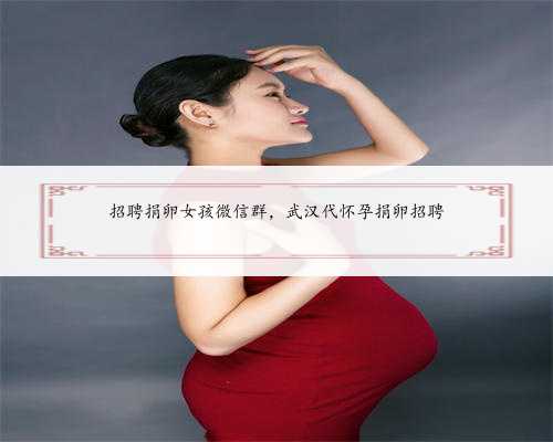 招聘捐卵女孩微信群，武汉代怀孕捐卵招聘